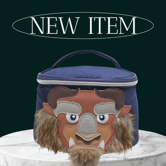 Loungefly Beauty&theBeast DisneyBelleBook MiniBackpack,Charm, Beast Train Case! - Picture 12 of 16